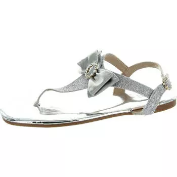 Сандалии женские Badgley Mischka, серебряный