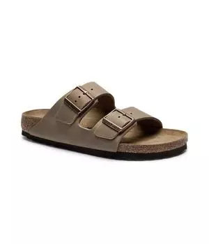 Сандалии женские Birkenstock Аризона кожаные, коричневый