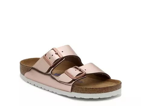 Сандалии женские Birkenstock Arizona, розовое золото