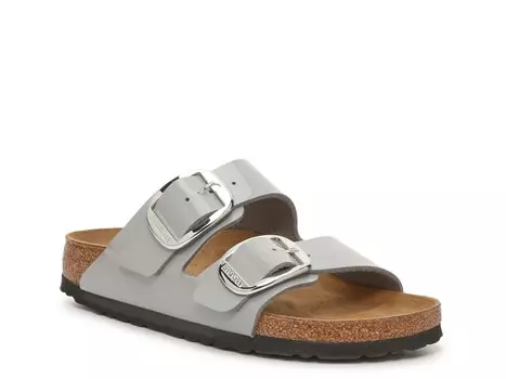 Сандалии женские Birkenstock Arizona с пряжкой, серый