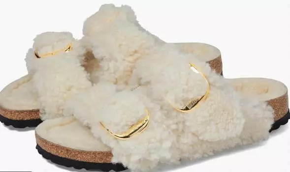 Сандалии женские Birkenstock, цвет eggshell