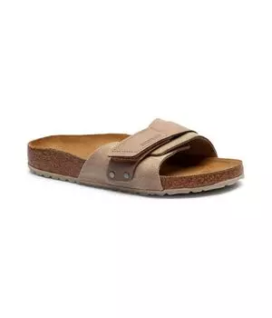 Сандалии женские Birkenstock из натуральной кожи, бежевый