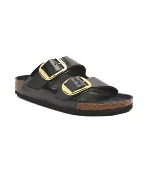 Сандалии женские Birkenstock из натуральной кожи, черный