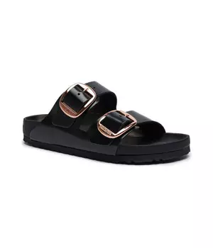 Сандалии женские Birkenstock из натуральной кожи, черный