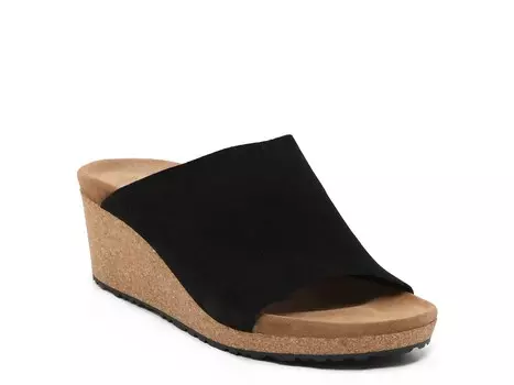Сандалии женские Birkenstock Papillio Namica на танкетке, черный