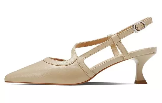 Сандалии женские Bosssunwen, цвет Apricot