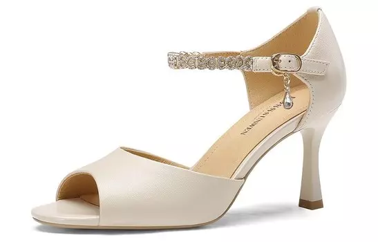 Сандалии женские Bosssunwen, кремовый