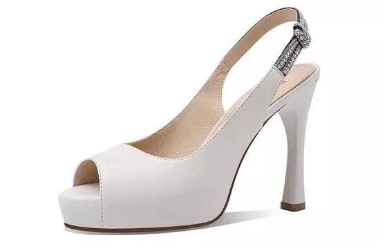 Сандалии женские Bosssunwen, кремовый