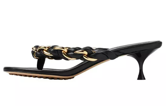 Сандалии женские Bottega Veneta, черный