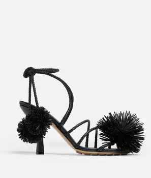 Сандалии женские Bottega Veneta, черный