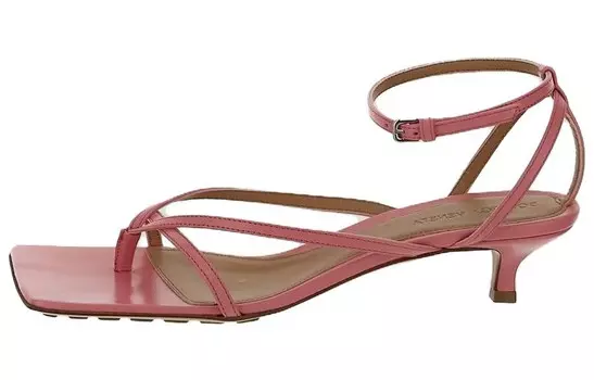 Сандалии женские Bottega Veneta, розовый
