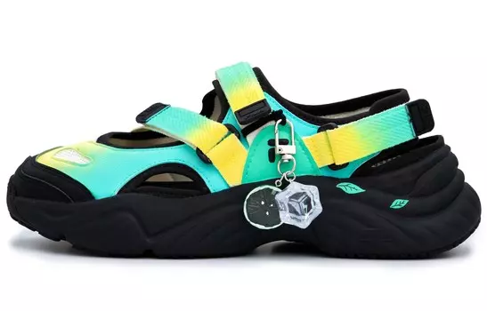 Сандалии женские Conch Beach, цвет лайм-зеленый Fila Fusion