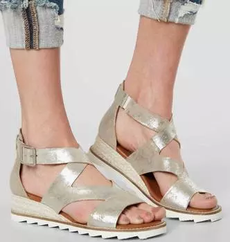 Сандалии женские DIBA True, золотой