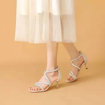 Сандалии женские Dunnu, цвет Apricot