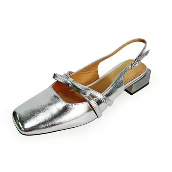 Сандалии женские Dunnu, цвет Silver 3.5cm