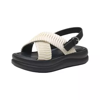 Сандалии женские Dusto, серебряный