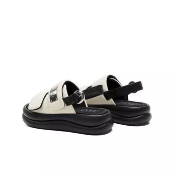 Сандалии женские Elle, бежевый/черный