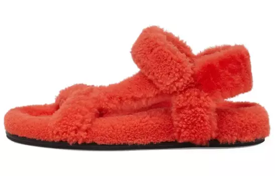 Сандалии женские Fendi, красный