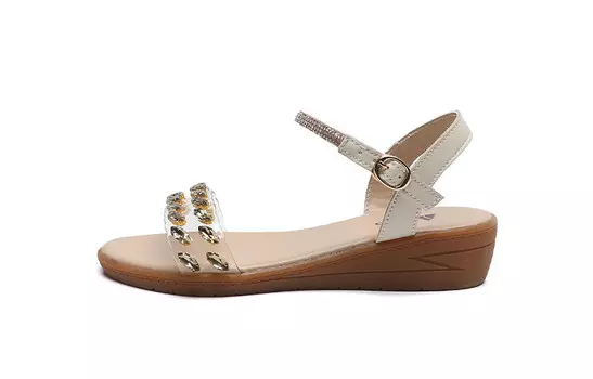 Сандалии женские Firs, цвет Beige Gold