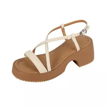 Сандалии женские Flowerskam, цвет Apricot