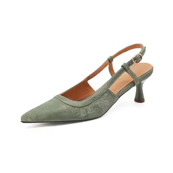 Сандалии женские Flowerskam, зеленый