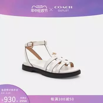 Сандалии женские Franny Coach Outlet, черный