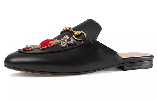 Сандалии женские Gucci Princetown, черный