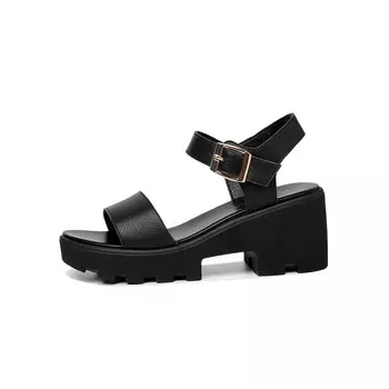 Сандалии женские Guci Tianlun, черный