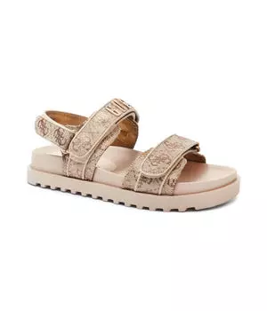 Сандалии женские Guess с декором, золотой