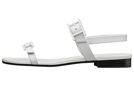 Сандалии женские Hermes, белый