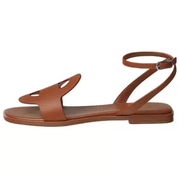 Сандалии женские Herms, коричневый