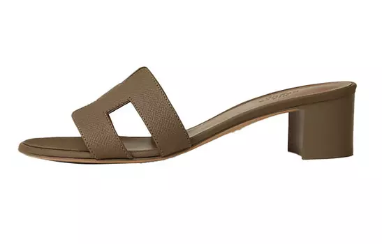 Сандалии женские Herms Oasis Slide, серый