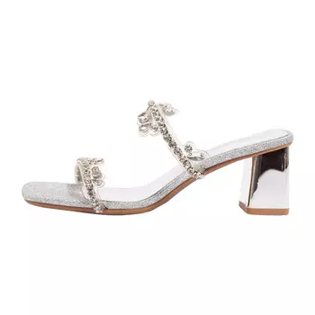 Сандалии женские Imono, серебряный