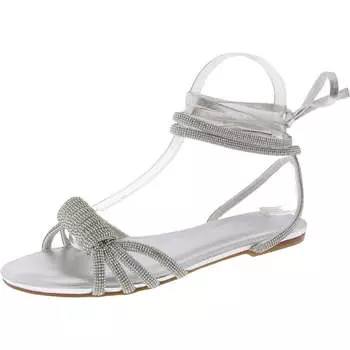 Сандалии женские INC, серебряный