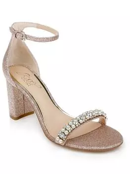 Сандалии женские Jewel Badgley Mischka, розовый