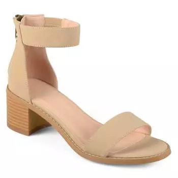 Сандалии женские Journee, цвет nude