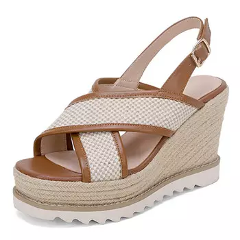 Сандалии женские Kemeilian, коричневый