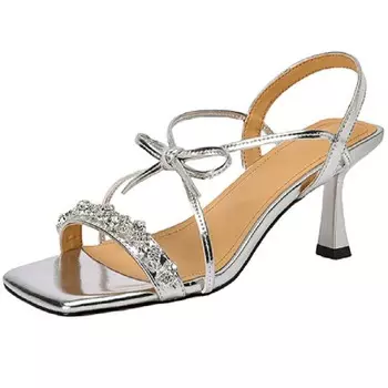 Сандалии женские Kemeilian, серебряный