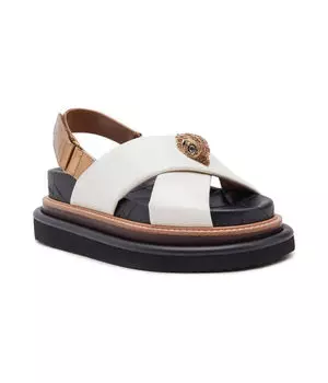 Сандалии женские Kurt Geiger с декоративным элементом, экрю