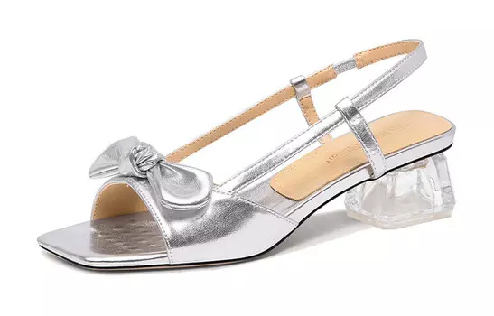 Сандалии женские Lily Wei, серебряный