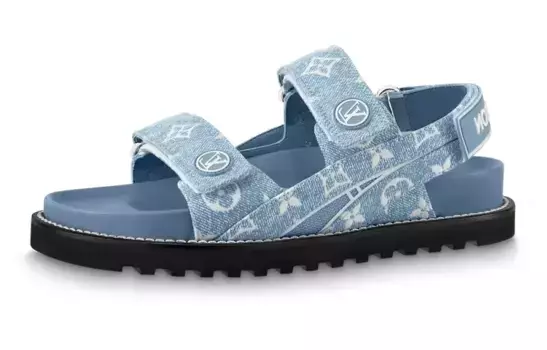 Сандалии женские Louis Vuitton Paseo Comfort, синий