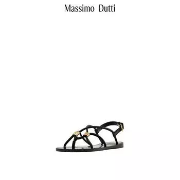 Сандалии женские Massimo Dutti, черный