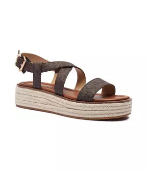 Сандалии женские Michael Kors с принтом, коричневый