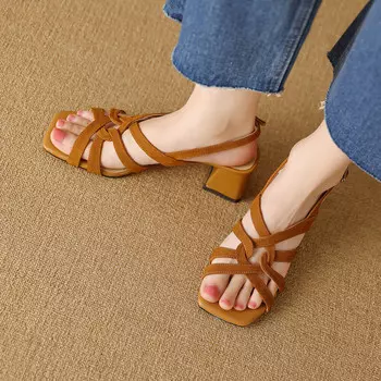 Сандалии женские Mukaluo, цвет Apricot