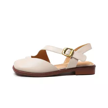 Сандалии женские Mukaluo, цвет Light Yellow