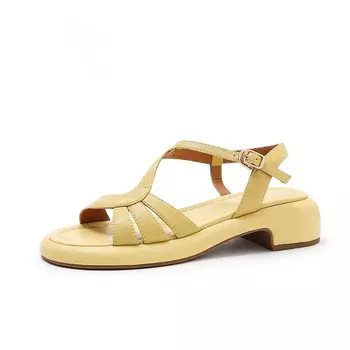 Сандалии женские Mukaluo, желтый