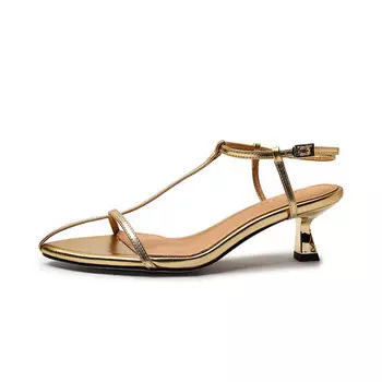 Сандалии женские Mukaluo, золотой