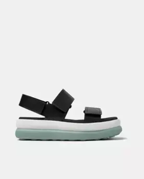 Сандалии женские на платформе Pelotas Flota Up из кожи Camper, черный
