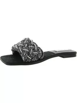 Сандалии женские на плоской подошве Zeal Slip On Slide Steve Madden, черный