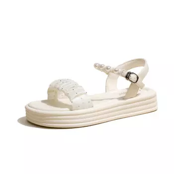Сандалии женские Ouumeis, кремовый